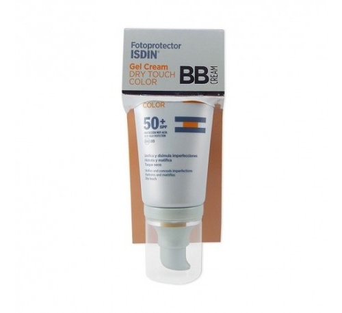 Fotoprotector isdin spf-50+ dry touch bb cream (gel crema color 50 ml)