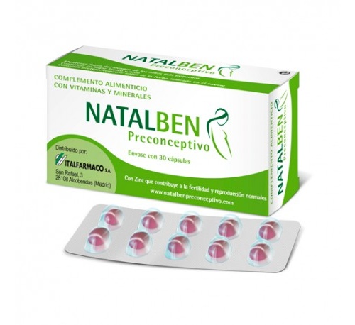 Natalben preconceptivo (30 capsulas)