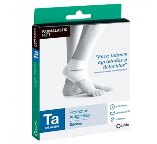 Farmalastic feet protector antigrietas talones (t - u)