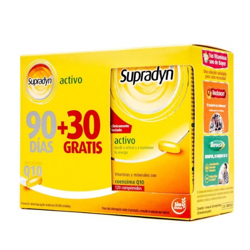 Supradyn activo (90 + 30 comp)