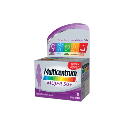 Multicentrum mujer 50+ (30 comp)