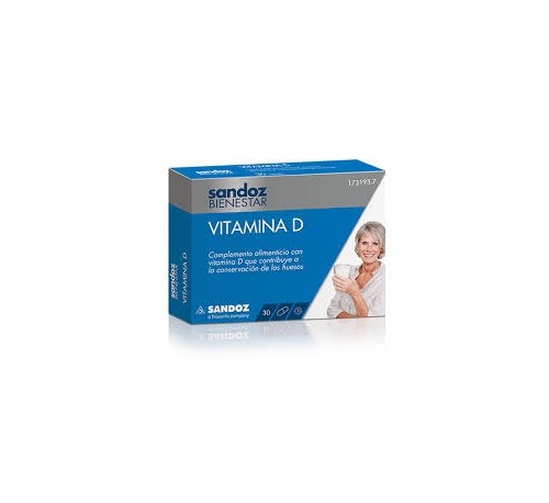 Sandoz bienestar vitamina d (30 capsulas)