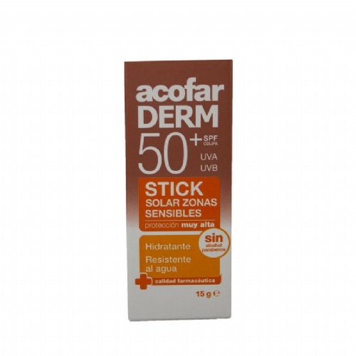 Acofarderm spf 50+ zonas sensibles stick (stick 15 g)