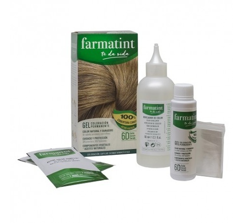 Farmatint (1 envase 135 ml tono rubio oscuro dorado)