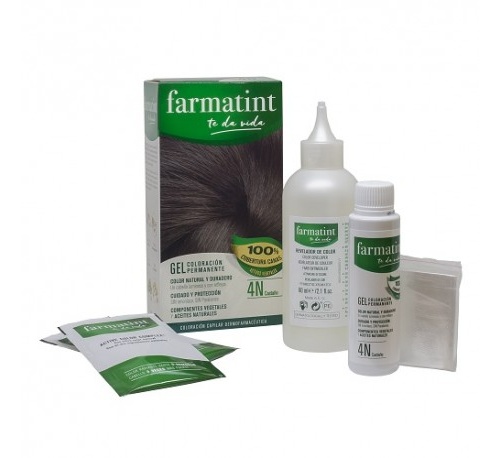 Farmatint (1 envase 135 ml tono castaño)