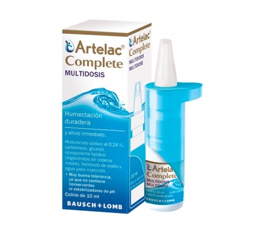 Artelac complete esteril gotas oculares (1 envase multidosis 10 ml)