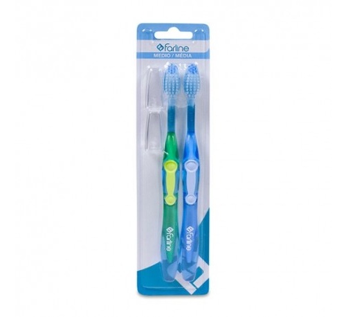 Cepillo dental - farline (medio pack 2 u)