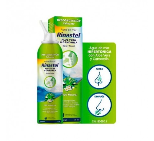 Rinastel aloe vera & camomila spray nasal (125 ml)