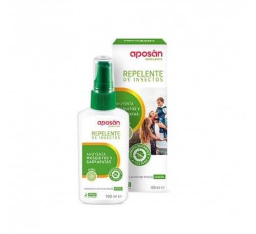 Aposan repelente de insectos herbal (1 envase 100 ml)