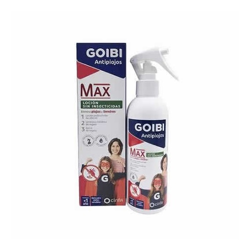 Goibi antipiojos max locion sin insecticidas (1 envase 200 ml)