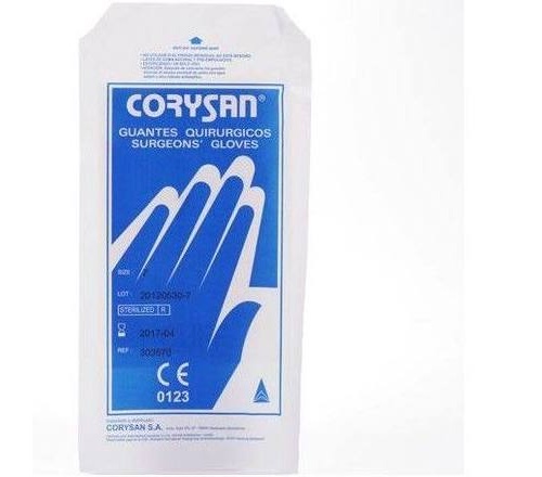 Guante de cirugia - corysan esteril (latex t-8 2 u)