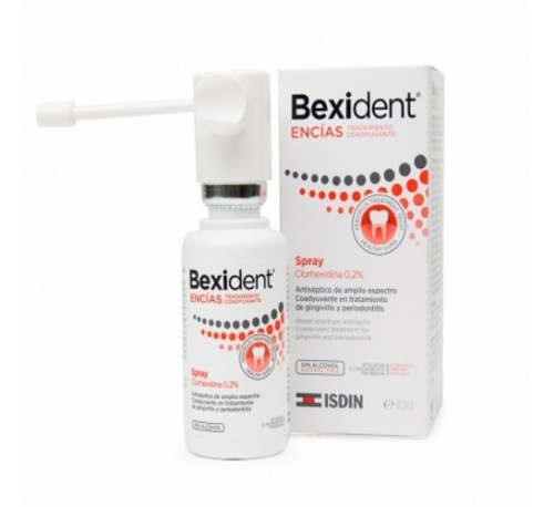 Bexident encias spray clorhexidina 0,2% - tratamiento coadyuvante (40 ml)