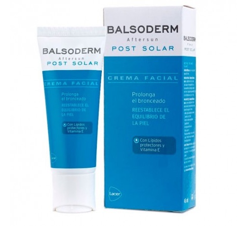 Balsoderm post solar crema facial (50 ml)