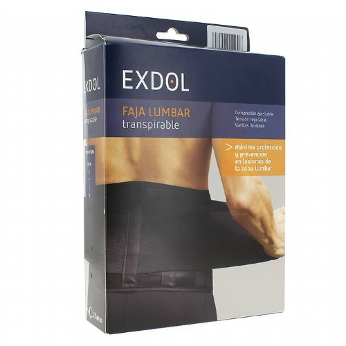 Faja lumbar - nosa elastic (negra t- xl)