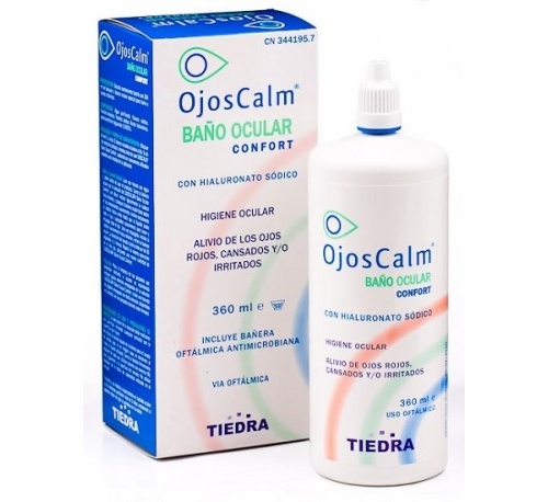 Ojoscalm baño ocular esteril (360 ml)