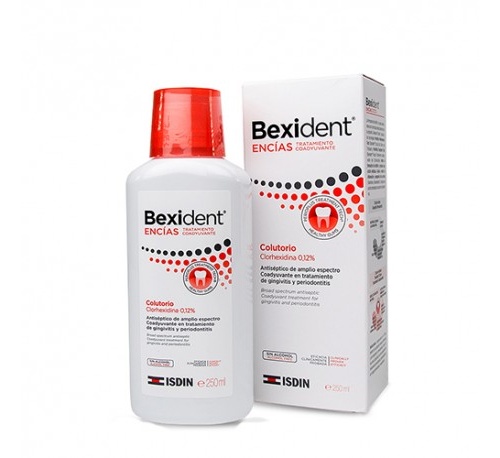 Bexident encias tratamiento coadyuvante - clorhexidina 0,12% (colutorio 250 ml)