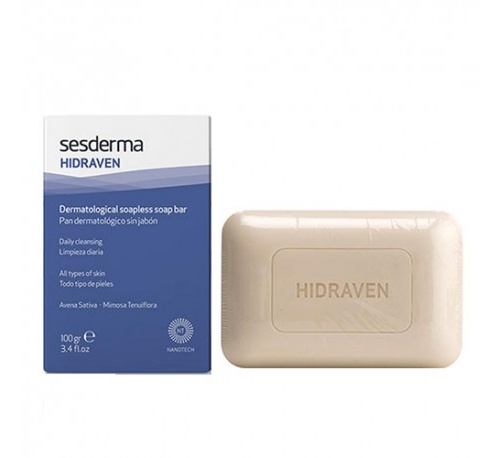 Hidraven pan dermatologico sin jabon (100 g)