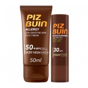 Piz buin allergy crema facial piel sensible al sol spf 50+ - proteccion muy alta (50 ml)