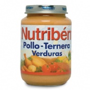 Nutriben pollo ternera verdura (potito junior 200 g)