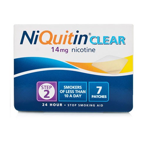 NIQUITIN CLEAR 14 MG/24 HORAS PARCHE TRANSDERMICO 14 parches transdermicos