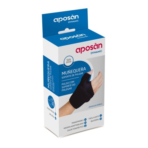 Muñequera soporte pulgar - aposan dynamic (1 unidad talla unica)