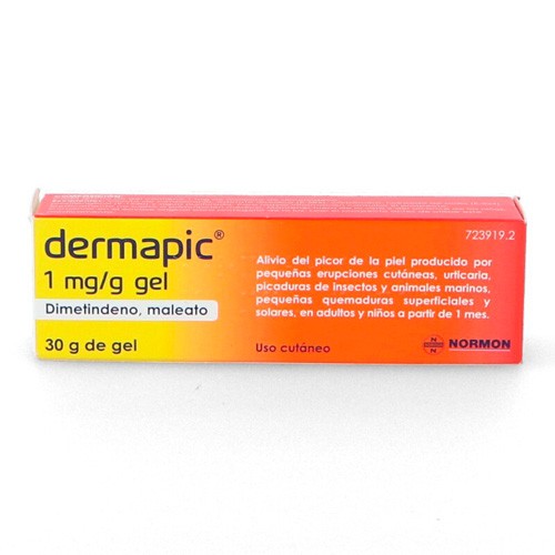 DERMAPIC 1 MG/G GEL, 1 tubo de 30 g