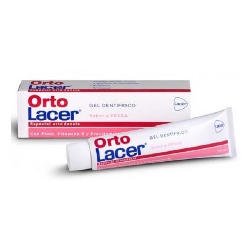 Ortolacer gel dentifrico (fresa  75 ml)