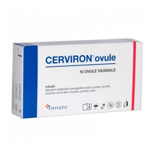 Cerviron ovulos (10 unidades)