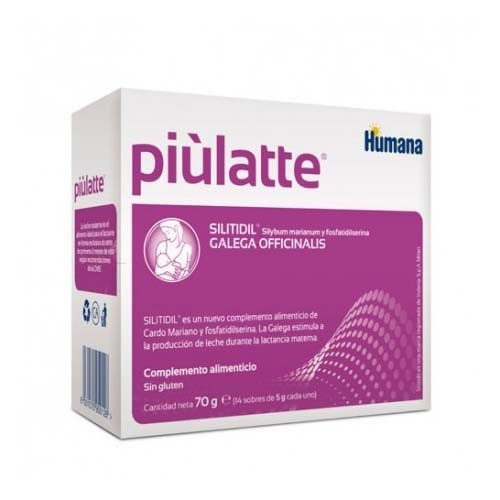 Humana piulatte (14 sobres 5 g)