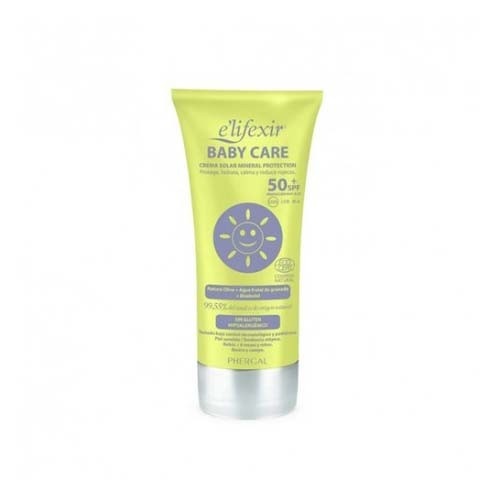 E´lifexir baby care crema solar mineral - protection spf50+ (1 envase 100 ml)