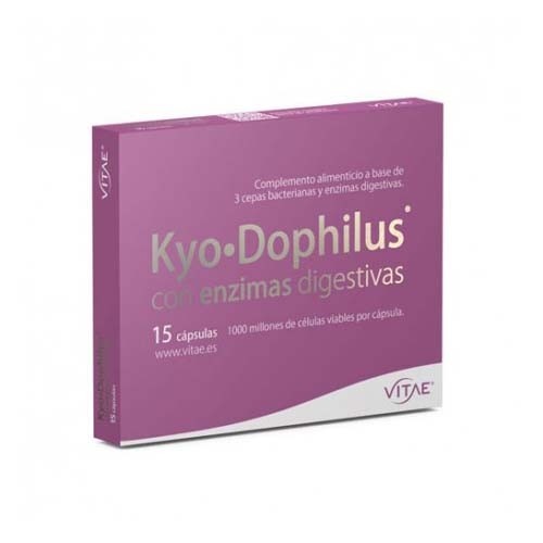 Kyodophilus con enzimas (15 capsulas)