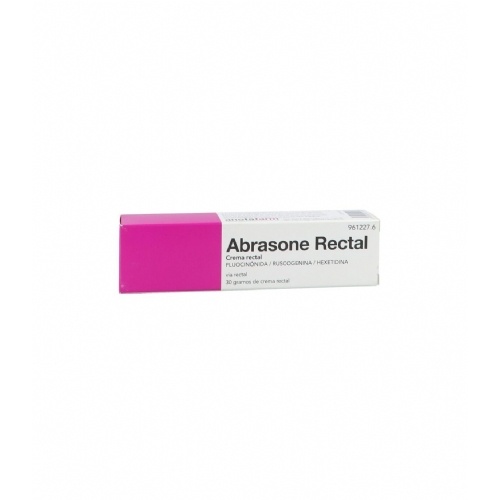 ABRASONE RECTAL, CREMA RECTAL  , 1 tubo de 30 g