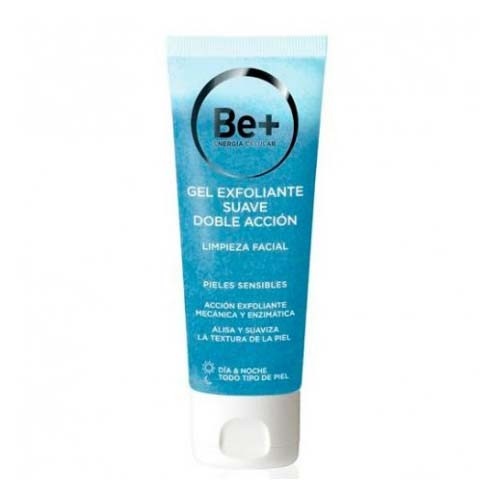 Be+ gel exfoliante suave doble accion (75 ml)