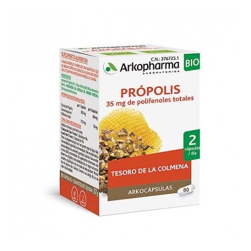 Propolis bio arkopharma (80 capsulas)