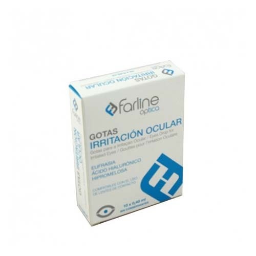 Farline optica gotas irritacion ocular - gotas oftalmicas (10 u monodosis)