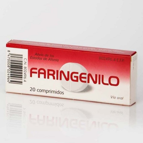 FARINGENILO, 20 comprimidos