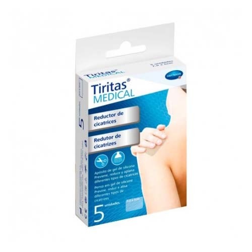 Tiritas medical reductor de cicatrices (7.2 x 5 cm 5 u)