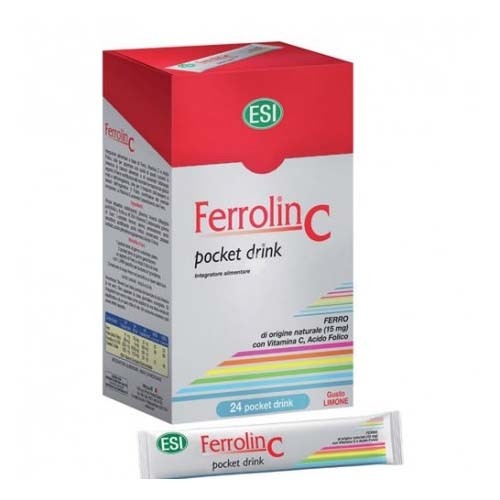 Ferrolin c pocket drink (24 sobres)