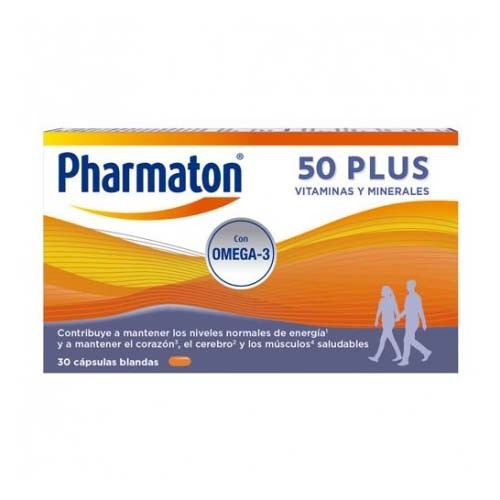 Pharmaton 50 plus (30 capsulas)