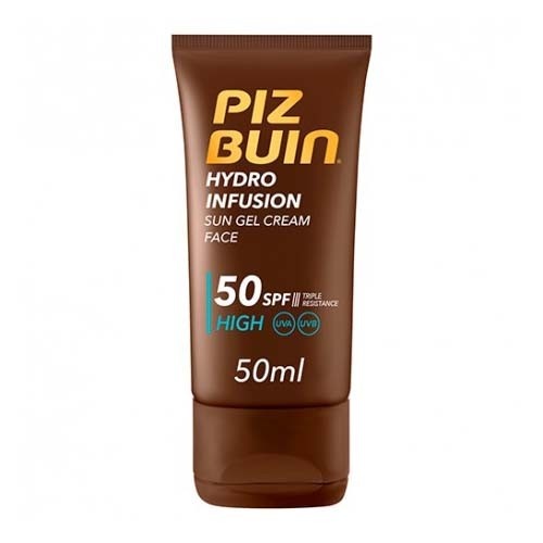 Piz buin hydro infusion crema solar facial en gel spf 50 - proteccion alta (50 ml)