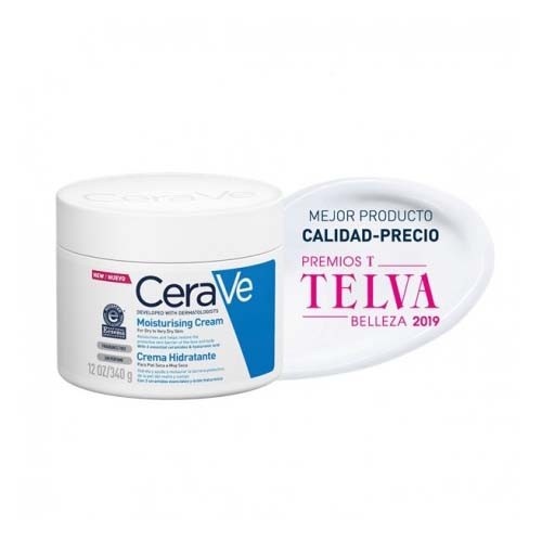 Cerave crema hidratante piel seca (1 envase 340 g)