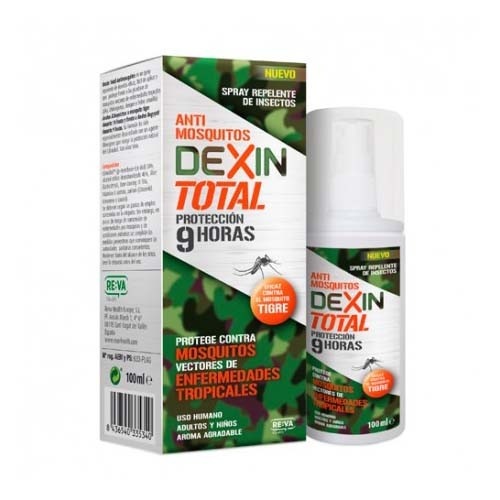 Dexin extra fuerte spray - repelente de insectos de uso humano (1 envase 75 ml)