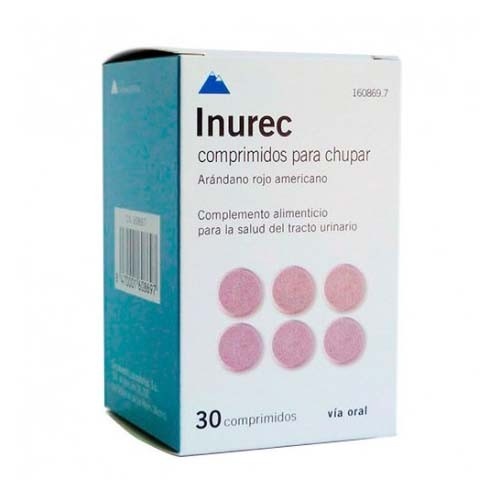 Inurec (30 comprimidos masticables)