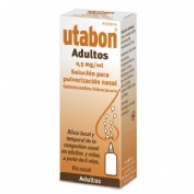 UTABON ADULTOS 0,5 mg/ml SOLUCION PARA PULVERIZACION NASAL, 1 frasco de 15 ml