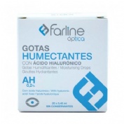 Farline optica gotas humectantes ah 0.2% - gotas oftalmicas esteriles (20 monodosis 0,4 ml)