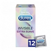 Durex invisible extra fino extra sensitivo - preservativos (12 unidades)