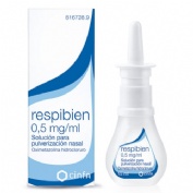 RESPIBIEN 0,5 mg/ml solución para pulverización nasal , 1 envase pulverizador de 15 ml