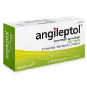 ANGILEPTOL COMPRIMIDOS PARA CHUPAR SABOR MENTA, 30 comprimidos