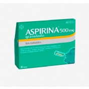 ASPIRINA 500 mg GRANULADO , 20 sobres