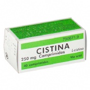 CISTINA 250 mg COMPRIMIDOS , 40 comprimidos